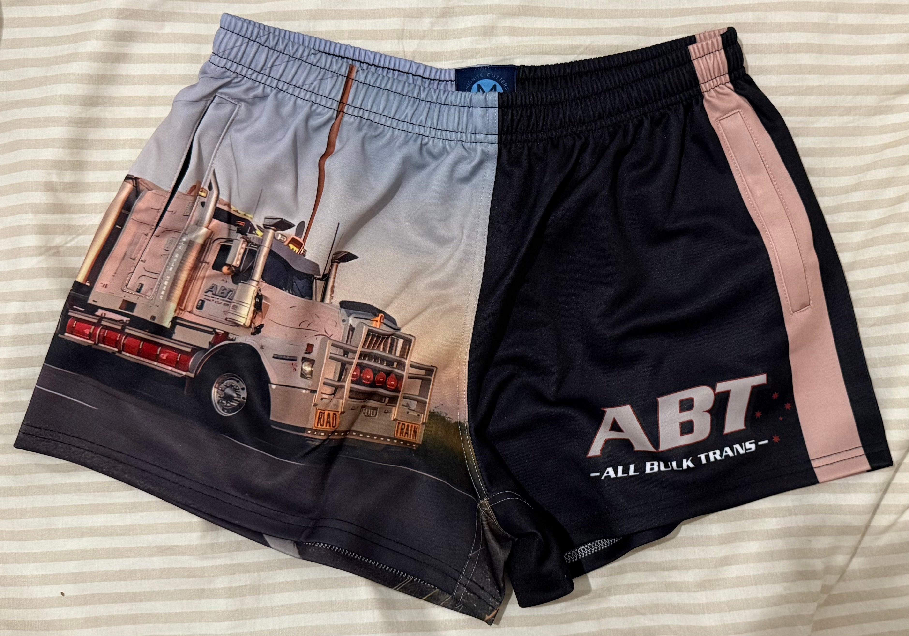 ABT Footy Shorts Black