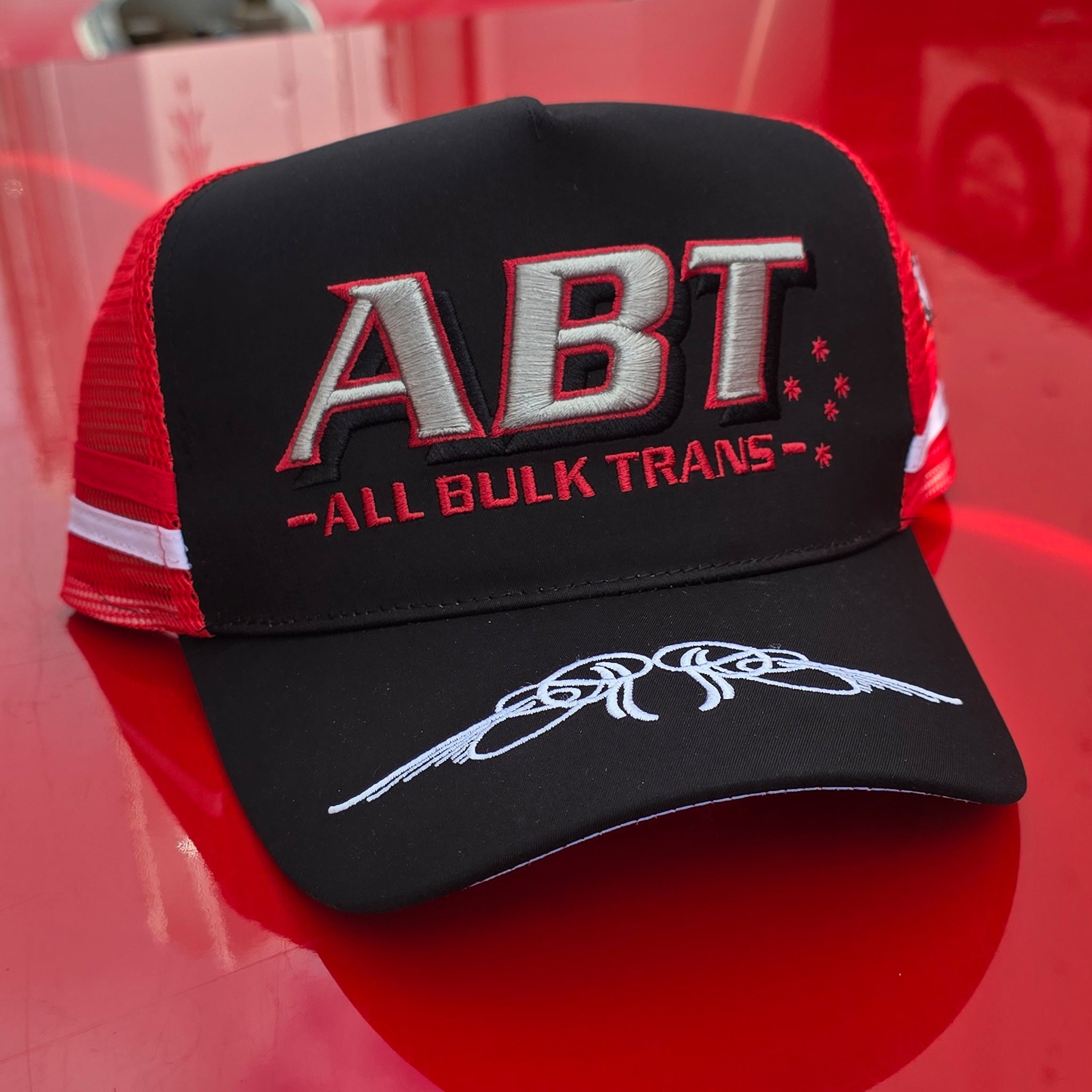 ABT Trucker Cap - Black/Red
