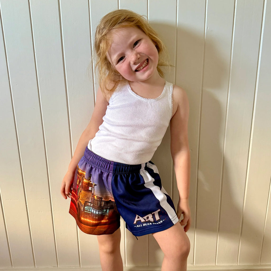 ABT Footy Shorts Blue